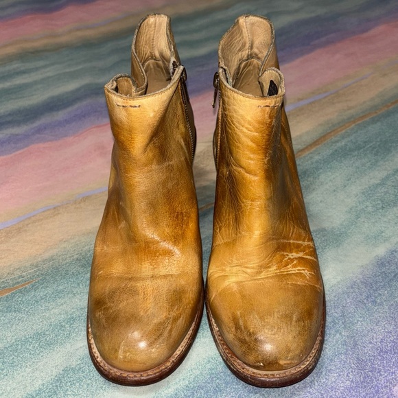 BED|STU Tan Ankle Boots - Picture 8 of 13